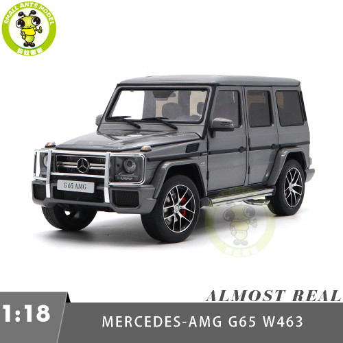 1/18 Almost Real 820606 Mercedes AMG G CLASS W463 2015 Metal Gray Diecast Model Car Gifts For Husband Father Boyfriend