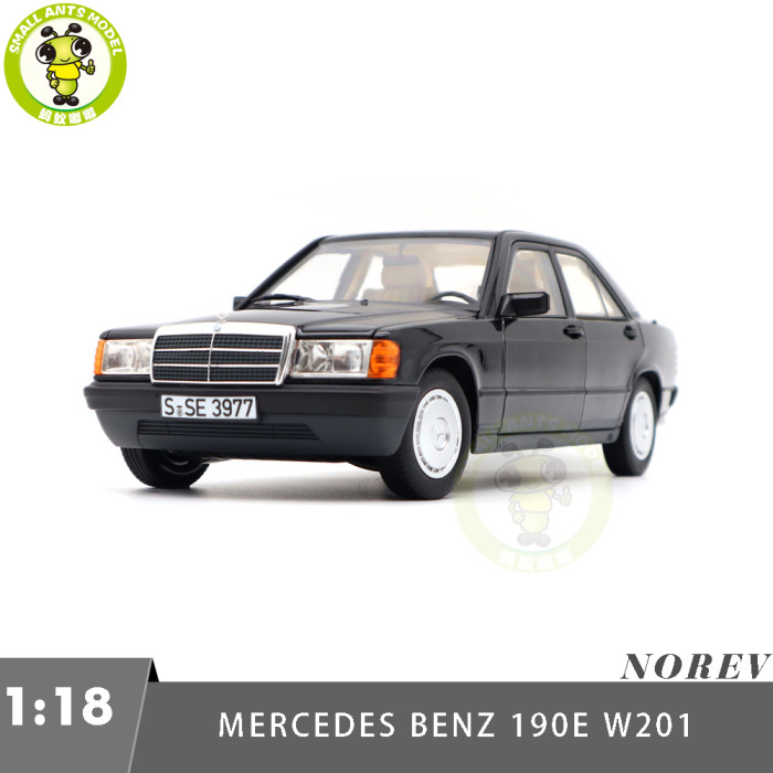 1/18 Mercedes Benz 190E 190 E W201 C CLASS Norev Diecast Model Toys Car Boys Girls Gifts