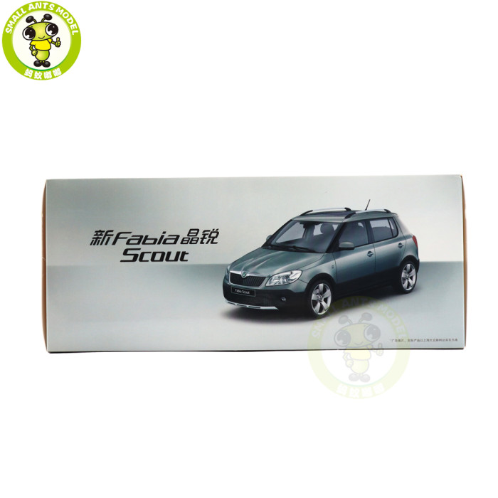 1/18 VW Skoda Fabia Scout Diecast Model Toy Car Gifts For Father Friends
