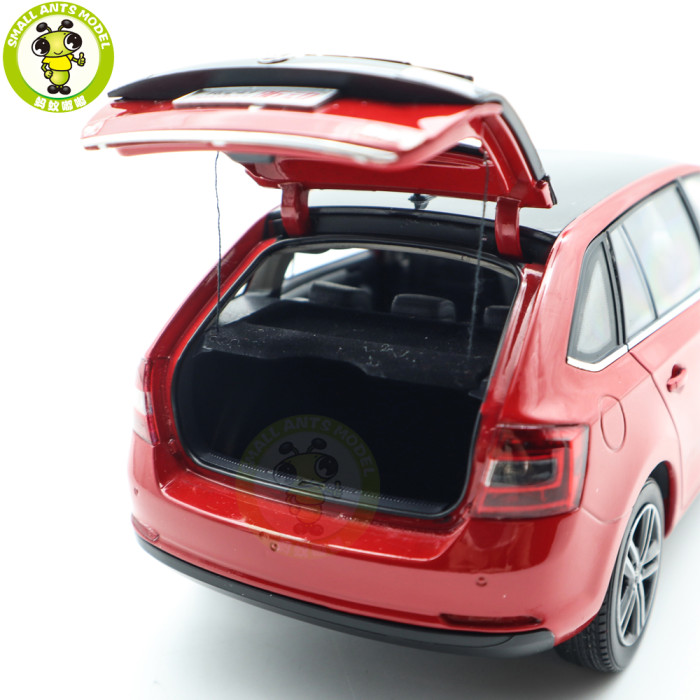 1/18 VW Skoda Rapid Spaceback Diecast Model Toy Car Gifts For Father Friends