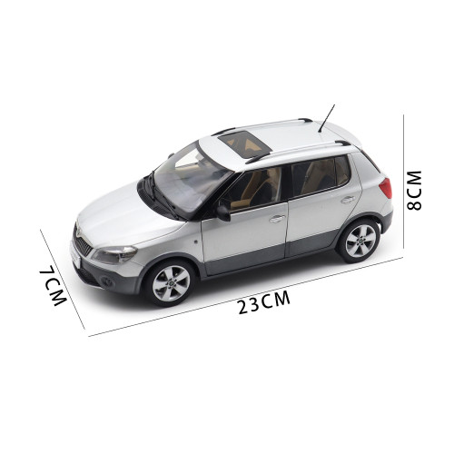 1/18 VW Skoda Fabia Scout Diecast Model Toy Car Gifts For Father Friends