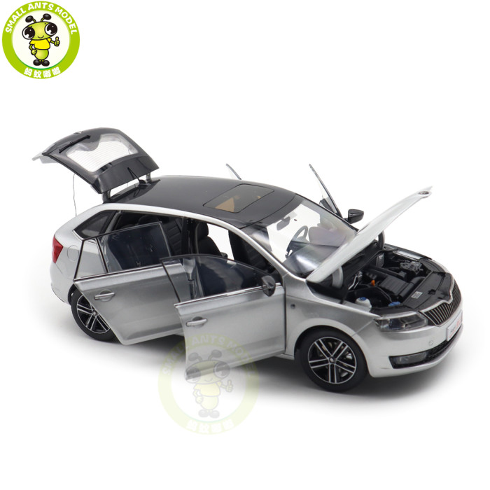 1/18 VW Skoda Rapid Spaceback Diecast Model Toy Car Gifts For Father Friends