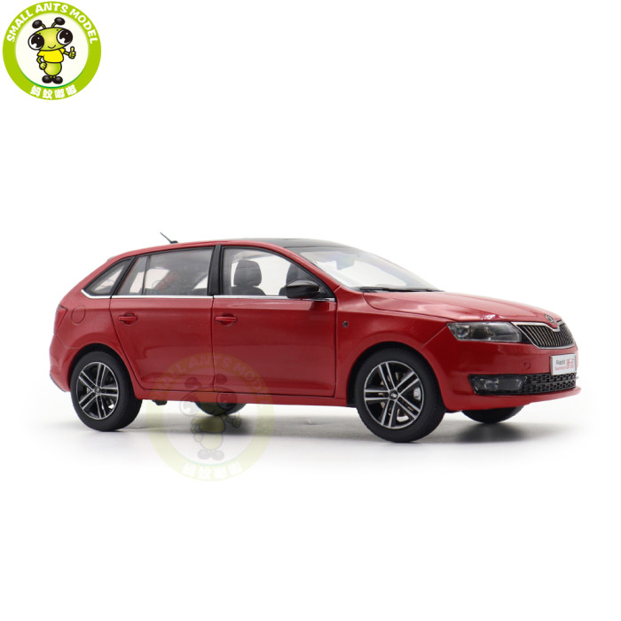 1/18 VW Skoda Rapid Spaceback Diecast Model Toy Car Gifts For Father Friends
