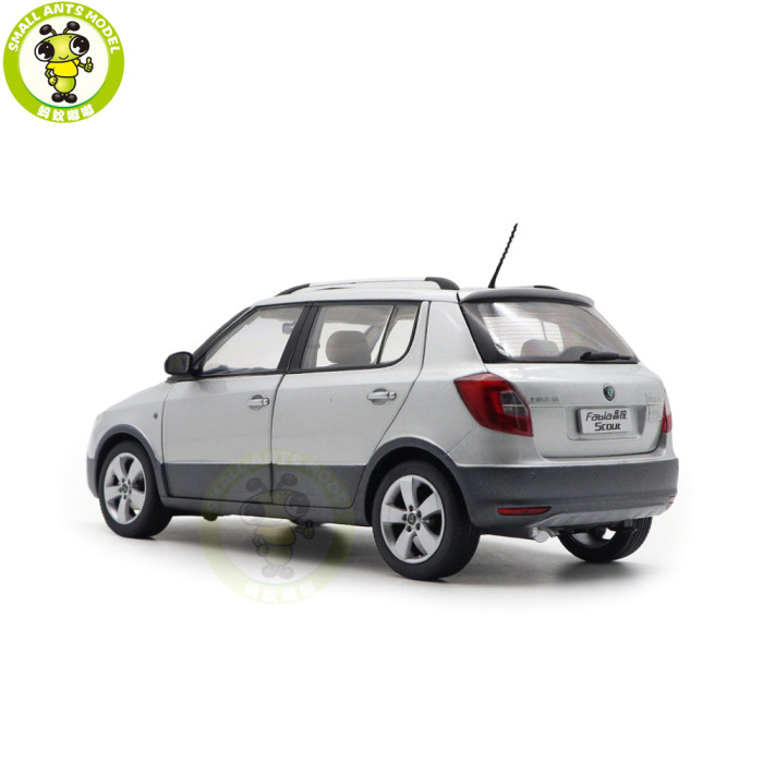 1/18 VW Skoda Fabia Scout Diecast Model Toy Car Gifts For Father Friends