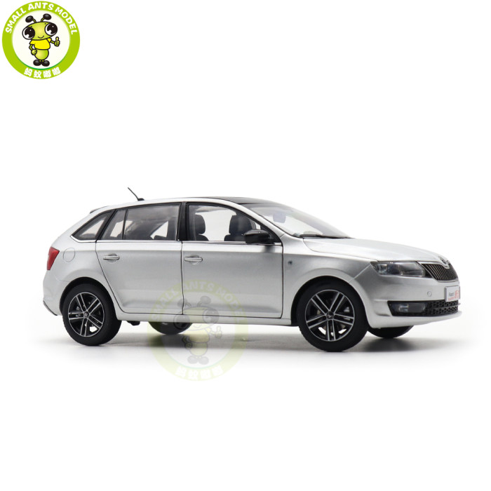 1/18 VW Skoda Rapid Spaceback Diecast Model Toy Car Gifts For Father Friends