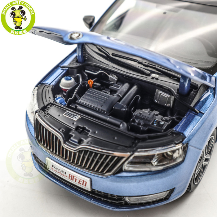1/18 VW Skoda Rapid Spaceback Diecast Model Toy Car Gifts For Father Friends