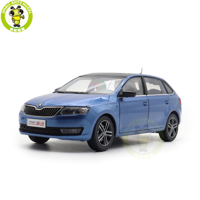 1/18 VW Skoda Rapid Spaceback Diecast Model Toy Car Gifts For Father Friends