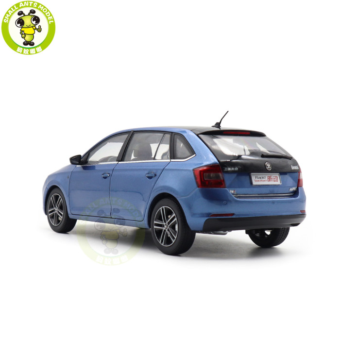 1/18 VW Skoda Rapid Spaceback Diecast Model Toy Car Gifts For Father Friends