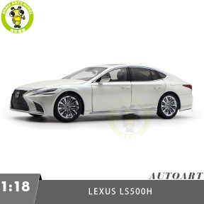 1/18 Lexus LS500h LS 500 Sonic White Autoart 78866 Model Toy Car Gifts For Father Friends