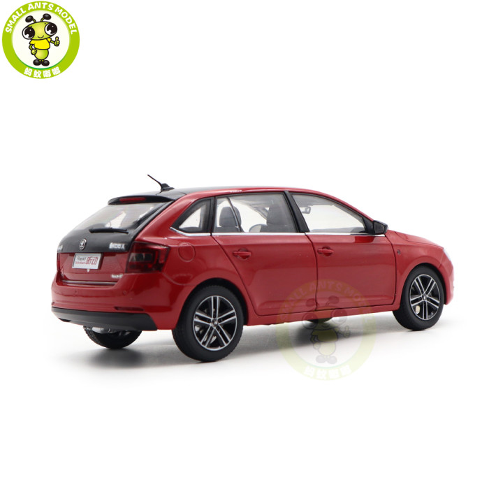 1/18 VW Skoda Rapid Spaceback Diecast Model Toy Car Gifts For Father Friends