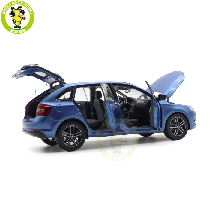 1/18 VW Skoda Rapid Spaceback Diecast Model Toy Car Gifts For Father Friends