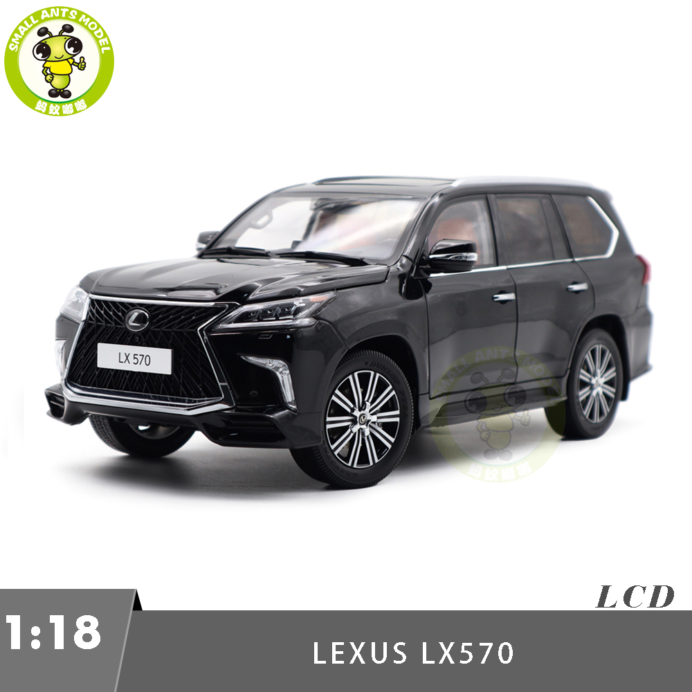 1/18 Toyota Lexus LX570 LCD Models Diecast Model Toy Car Gifts For