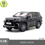 1/18 Toyota Lexus LX570 LCD Models Diecast Model Toy Car Gifts For Father Friends