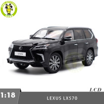 1/18 Toyota Lexus LX570 LCD Models Diecast Model Toy Car Gifts For Father Friends
