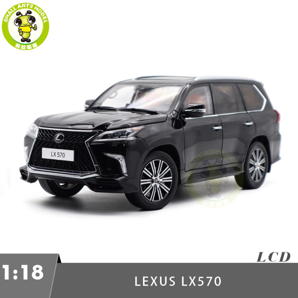 1/18 Toyota Lexus LX570 LCD Models Diecast Model Toy Car Gifts For Father Friends