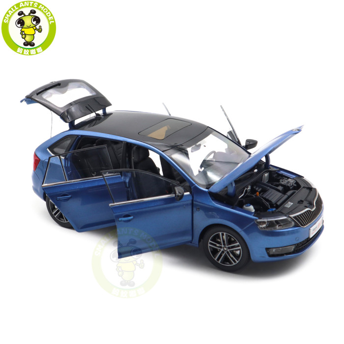 1/18 VW Skoda Rapid Spaceback Diecast Model Toy Car Gifts For Father Friends