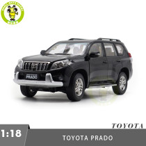 1/18 Toyota Land Cruiser Prado Diecast Suv Car Model Toy For Gifts Friends Father