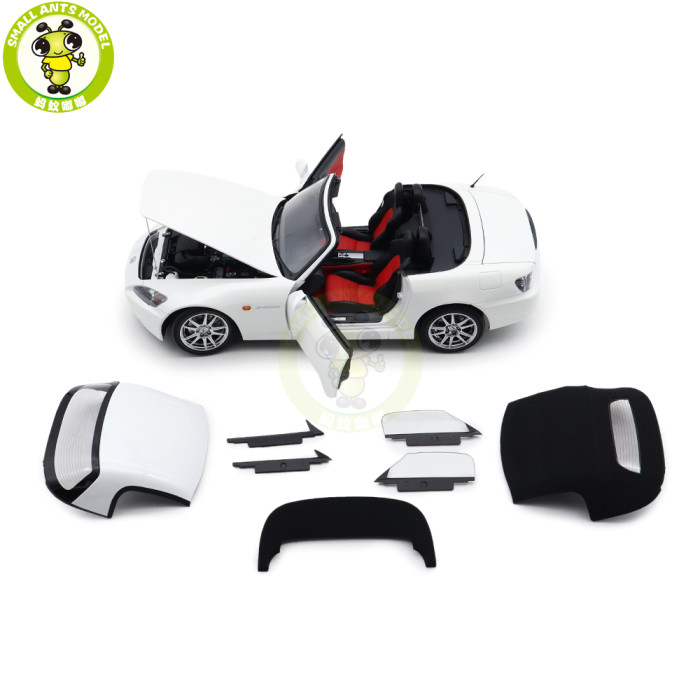 1/18 MOTORHELIX Honda S2000 AP2 Diecast Model Toy Car Gifts For Father Friends