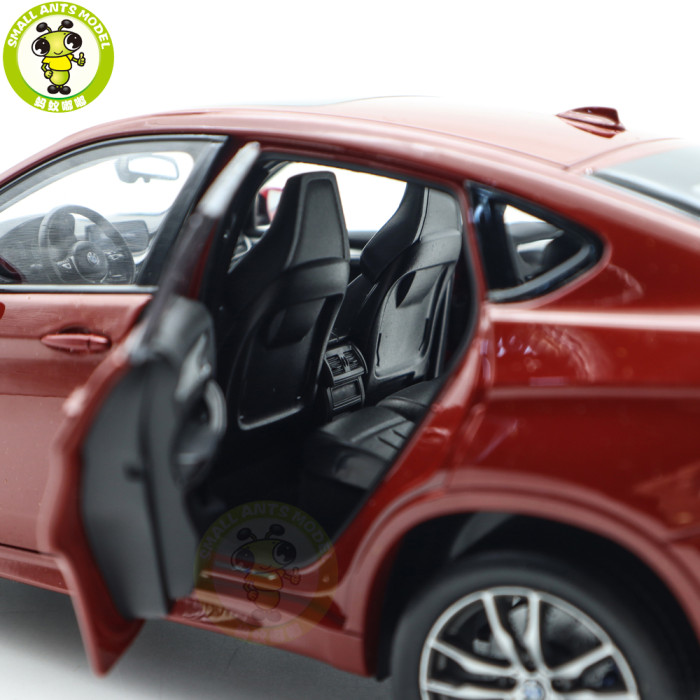 1/18 BMW X6 M F86 2015 Norev 183242 Red Metallic Diecast Model Toy Car Gifts For Friends Father