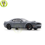 1/18 Dodge Challenger R/T Scat Pack Widebody 2022 Smoke Show AUTOart 71774 Model Car