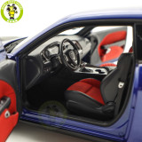 1/18 Dodge Challenger R/T Scat Pack Widebody 2022 Indigo Blue AUTOart 71772 Model Car