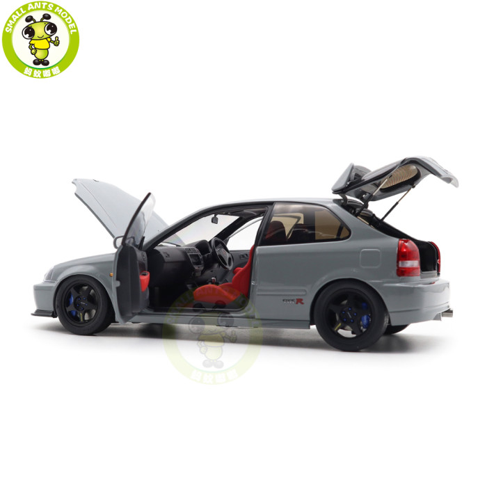 1/18 MOTORHELIX Honda CIVIC Type R EK9-120 Diecast Model Toy Car Gifts For Father Friends