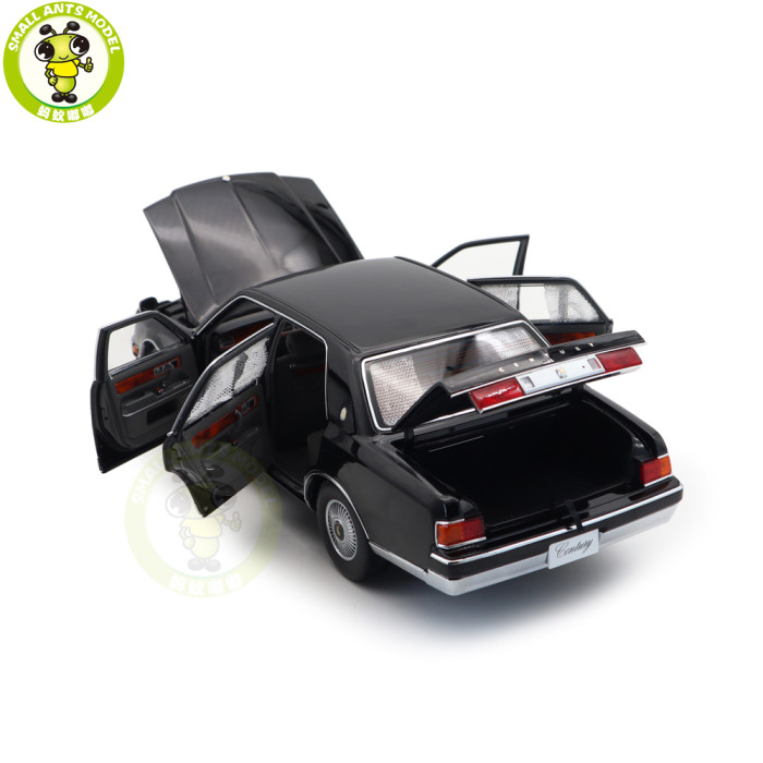 1/18 Toyota Century 1997 Almost Real 870201 Black Diecast Model Car Gifts For Father Friends