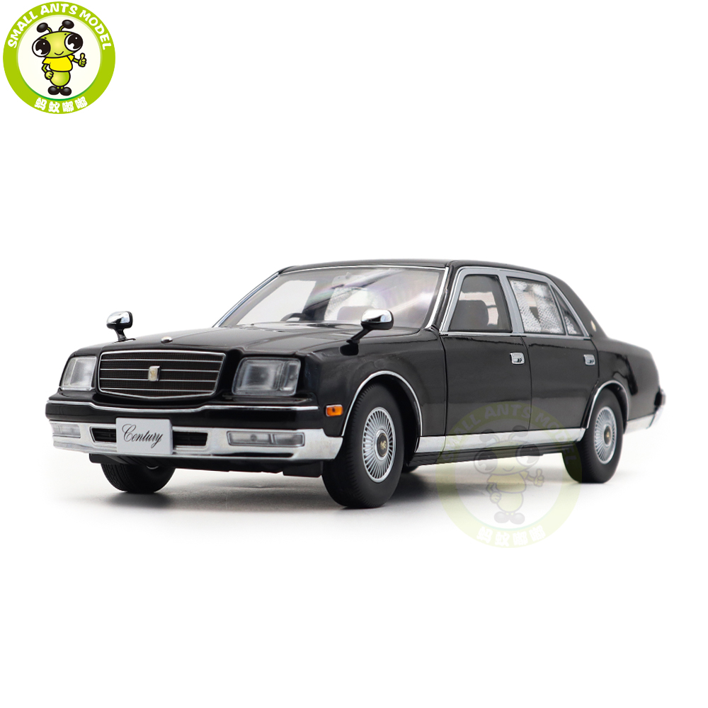 1/18 Toyota Century 1997 Almost Real 870201 Black Diecast Model