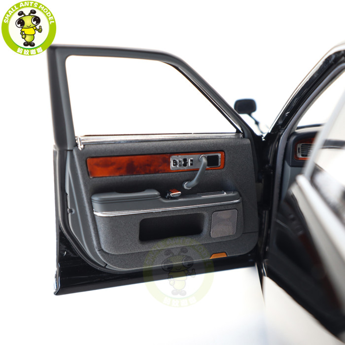 1/18 Toyota Century 1997 Almost Real 870201 Black Diecast Model Car Gifts For Father Friends