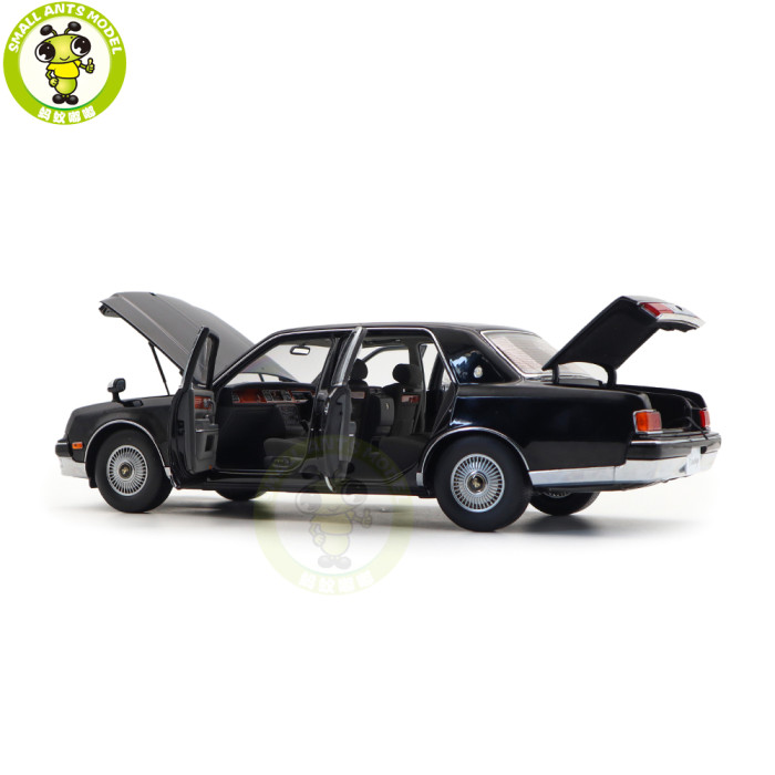 1/18 Toyota Century 1997 Almost Real 870201 Black Diecast Model Car Gifts For Father Friends
