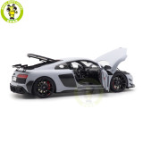1/18 2021 Audi R8 V10 GT RWD KengFai Diecast Model Toy Car Gifts For Friends Father