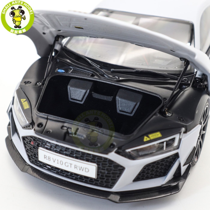 1/18 2021 Audi R8 V10 GT RWD KengFai Diecast Model Toy Car Gifts For Friends Father