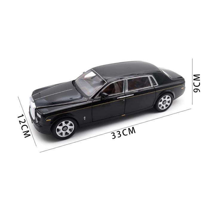 1/18 Rolls-Royce Phantom VII Extended Wheelbase Kyosho 08841 Diecast Model Toy Car Gifts For Father Friends