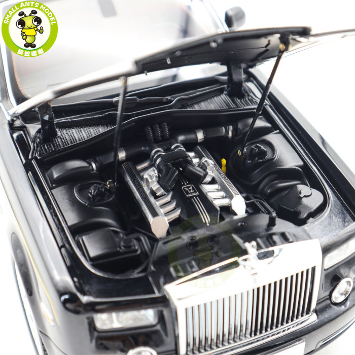 1/18 Rolls-Royce Phantom VII Extended Wheelbase Kyosho 08841 Diecast Model Toy Car Gifts For Father Friends