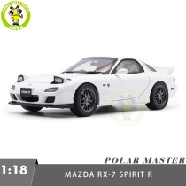 1/18 Mazda RX-7 RX 7 Spirit R Polar Master Diecast Model Toy Car Gifts For Friends Father