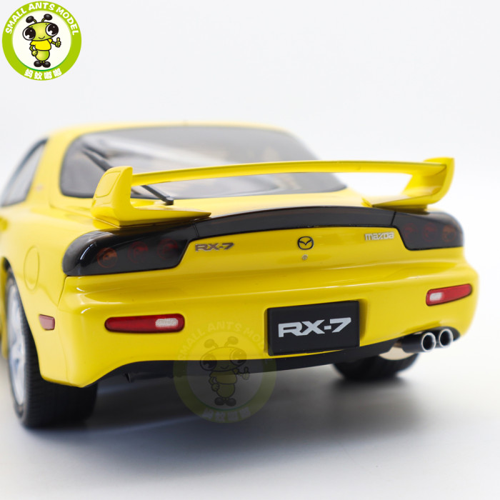 1/18 Mazda RX-7 RX 7 Spirit R Polar Master Diecast Model Toy Car Gifts For Friends Father