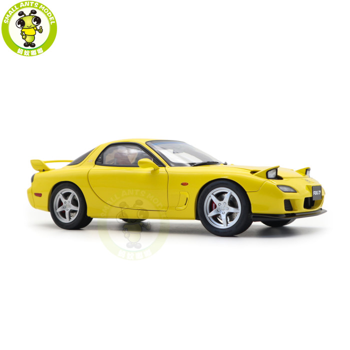 1/18 Mazda RX-7 RX 7 Spirit R Polar Master Diecast Model Toy Car Gifts For Friends Father