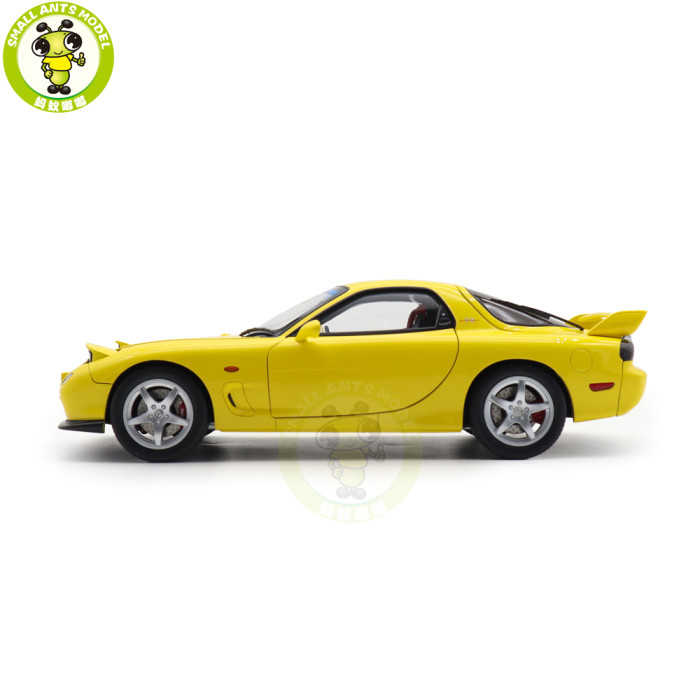 1/18 Mazda RX-7 RX 7 Spirit R Polar Master Diecast Model Toy Car Gifts For Friends Father