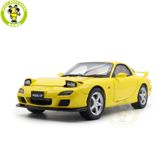 1/18 Mazda RX-7 RX 7 Spirit R Polar Master Diecast Model Toy Car Gifts For Friends Father