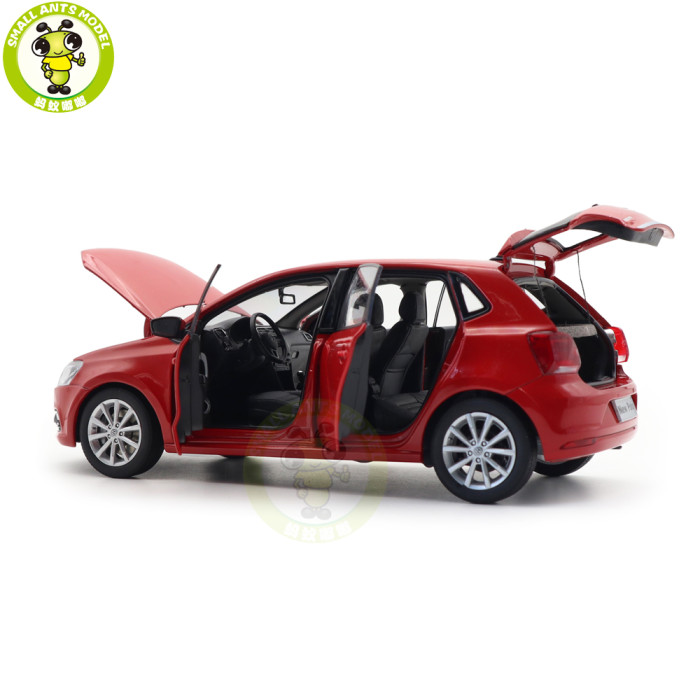 1/18 VW Volkswagen POLO 2016 Diecast Model Toy Car Gifts For Friends Father