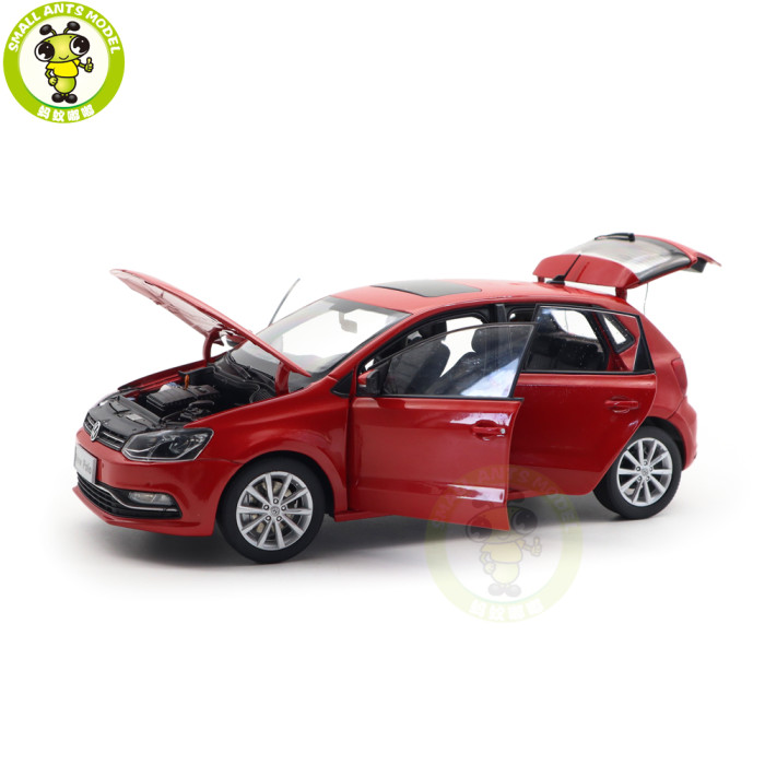 1/18 VW Volkswagen POLO 2016 Diecast Model Toy Car Gifts For Friends Father