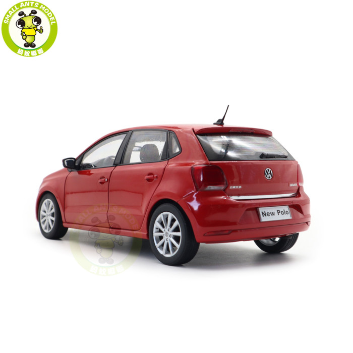 1/18 VW Volkswagen POLO 2016 Diecast Model Toy Car Gifts For Friends Father