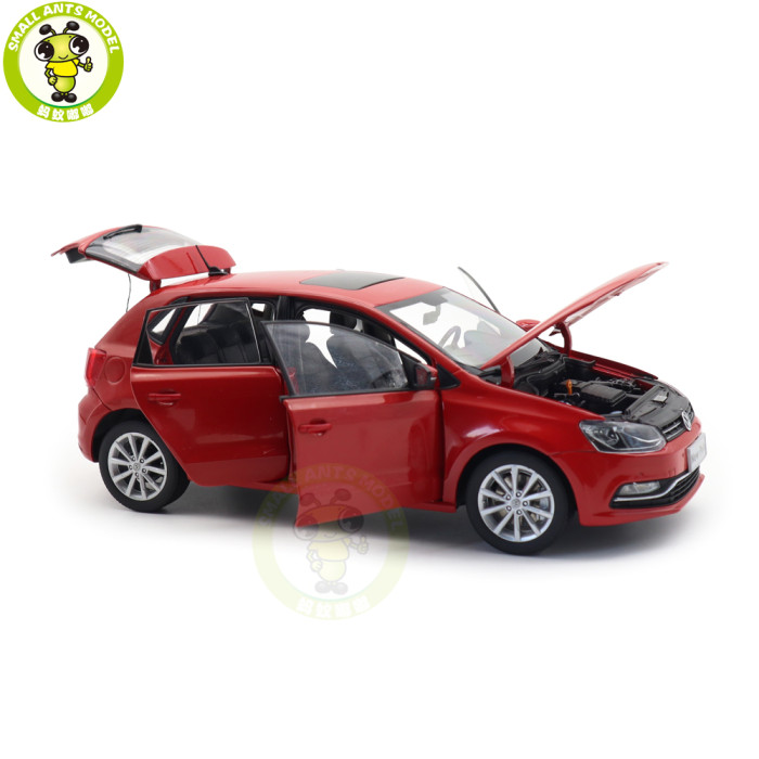 1/18 VW Volkswagen POLO 2016 Diecast Model Toy Car Gifts For Friends Father