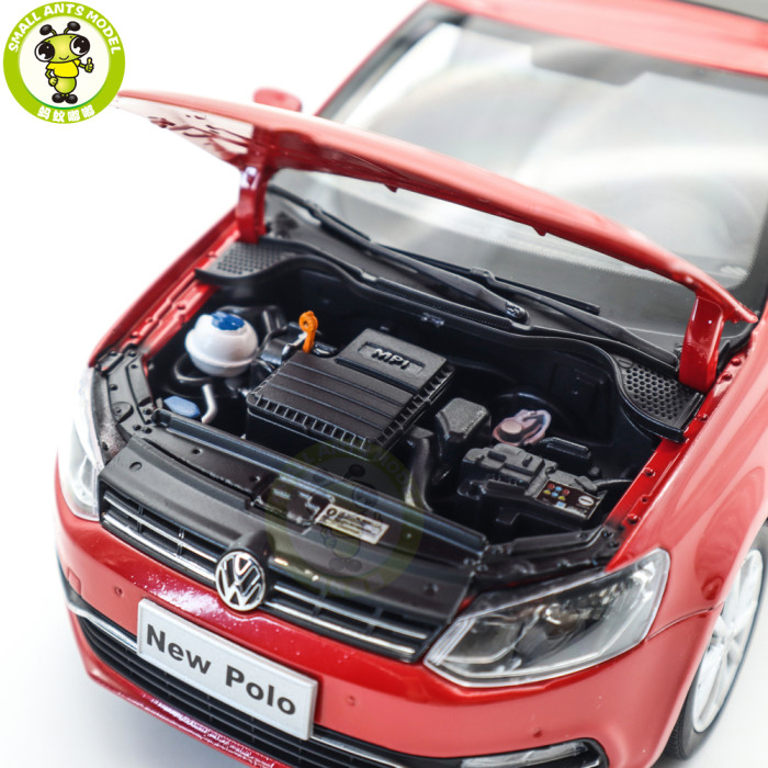 1/18 VW Volkswagen POLO 2016 Diecast Model Toy Car Gifts For Friends Father