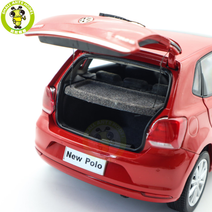 1/18 VW Volkswagen POLO 2016 Diecast Model Toy Car Gifts For Friends Father
