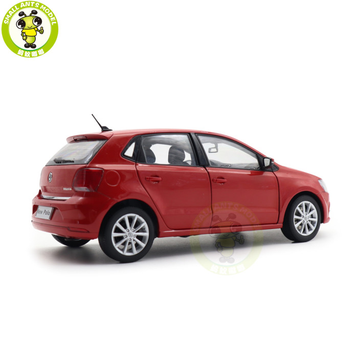 1/18 VW Volkswagen POLO 2016 Diecast Model Toy Car Gifts For Friends Father