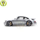 1/18 Porsche RUF CTR Anniversary 2017 GT Silver Almost Real 880303 Diecast Model Toy Car Gifts For Friends Father