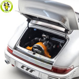 1/18 Porsche RUF CTR Anniversary 2017 GT Silver Almost Real 880303 Diecast Model Toy Car Gifts For Friends Father