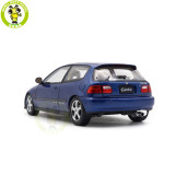 1/18 LCD Honda Civic 5th Mk5 EG6 Diecast Model Car Gifts For Father Friends
