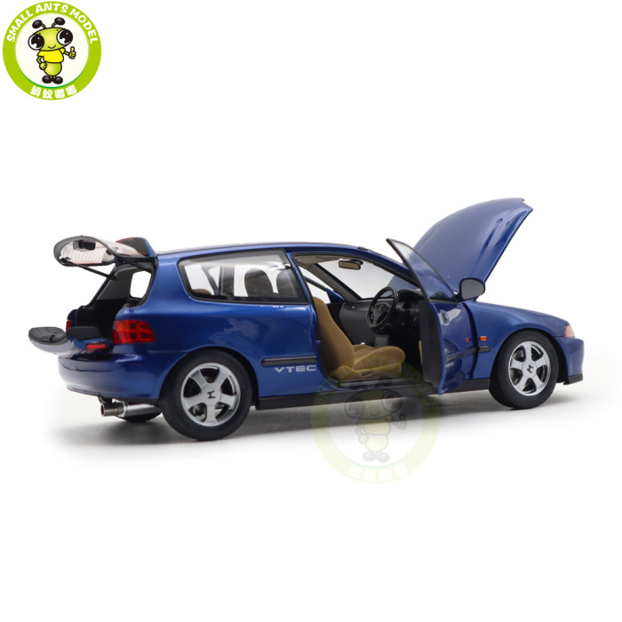 1/18 LCD Honda Civic 5th Mk5 EG6 Diecast Model Car Gifts For Father Friends